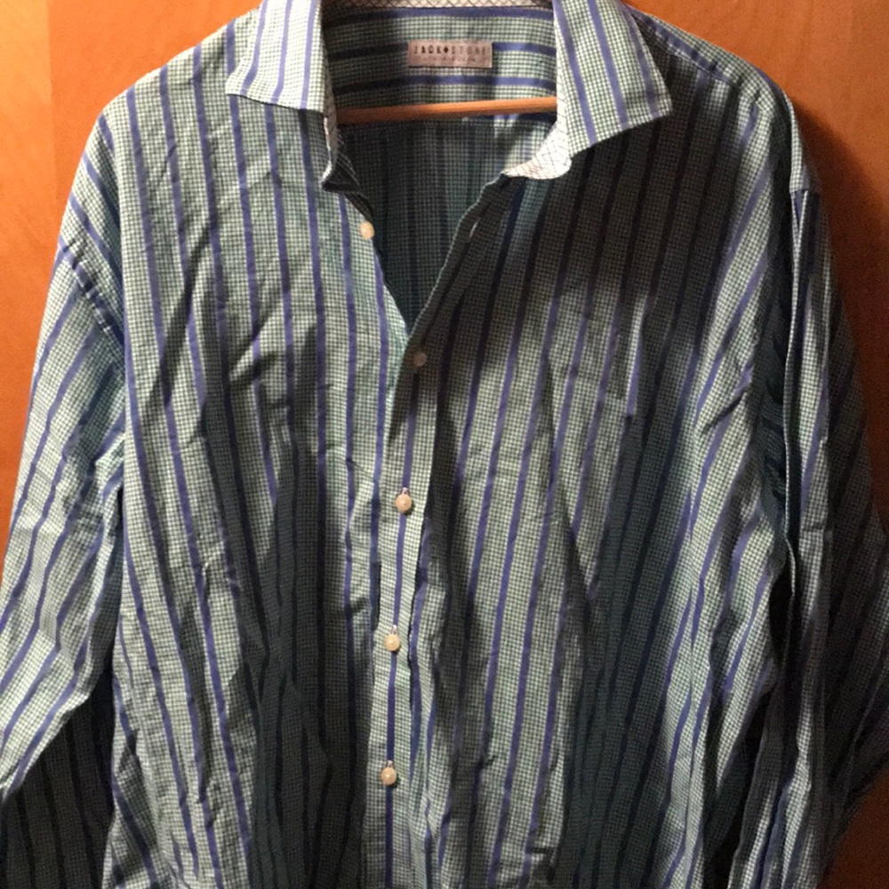 Men’s Jack Stone long sleeve dress shirt xxl.